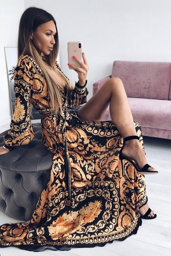 Εντυπωσιακό κρουαζέ κιμονό Leena - Amely.gr - Γυναικεία ρούχα - Φορέματα, ολόσωμες φόρμες