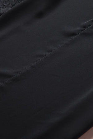 ΑΜΕΣΑ ΔΙΑΘΕΣΙΜΟ: μαύρο φλοράλ κοντομάνικο δαντελένιο τοπ BIRGIT BLACK