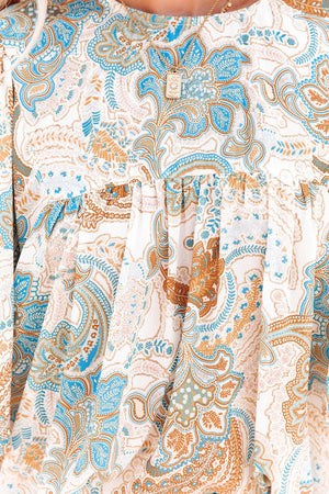 ΑΜΕΣΑ ΔΙΑΘΕΣΙΜΟ: χρωματιστό φλοράλ φαρδύ μπλουζάκι DOT
