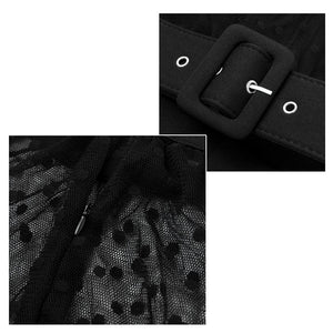 Μακρυμάνικο μίντι μαύρο φόρεμα MARGARITA - Amely.gr - Γυναικεία ρούχα - Φορέματα, ολόσωμες φόρμες